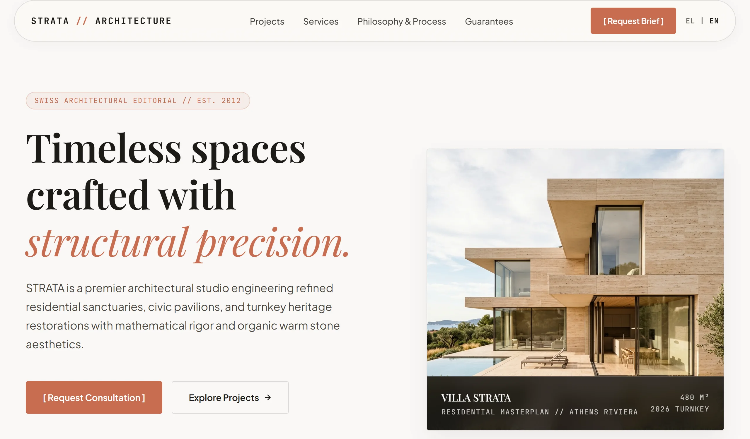 Architectural Bureau & Luxury Living - STRATA Preview